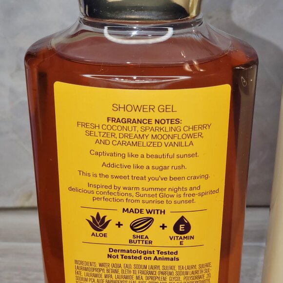 🆕Bath & Body Works Sunset Glow Bundle/Lot - Picture 3 of 3